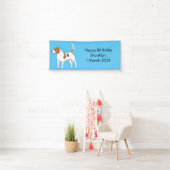 Beagle cartoon spandoek (Insitu)
