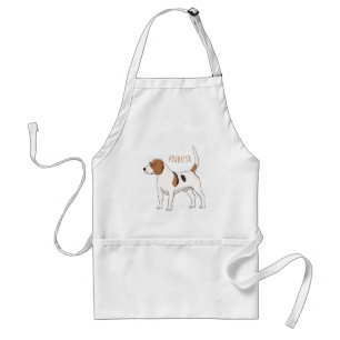Beagle cartoon standaard schort