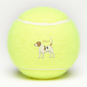 Beagle cartoon tennisballen (Achterkant)