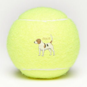 Beagle cartoon tennisballen