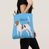 Beagle cartoon tote bag (Dichtbij)