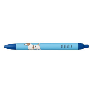 Beagle cartoon zwarte inkt pen
