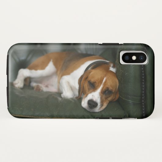 Beagle Case-Mate iPhone Case (Achterkant (horizontaal))
