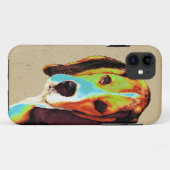 Beagle Case-Mate iPhone Case (Achterkant (horizontaal))