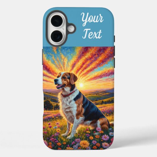 Beagle Case-Mate iPhone Case (Achterkant)