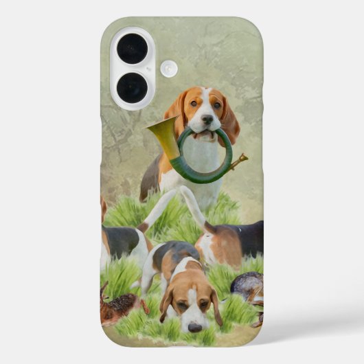 Beagle Case-Mate iPhone Case (Achterkant)