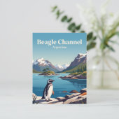 Beagle Channel Argentinië Briefkaart (Staand voorkant)