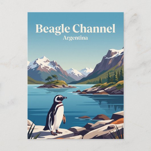 Beagle Channel Argentinië Briefkaart (Voorkant)