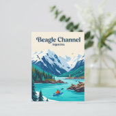 Beagle Channel Argentinië Briefkaart (Staand voorkant)