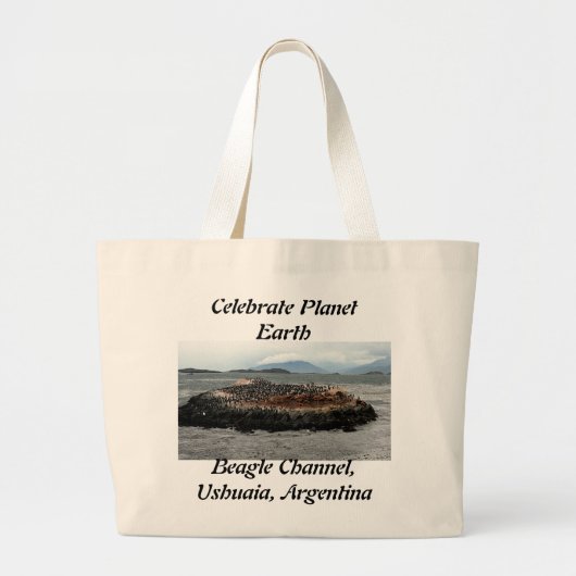 Beagle Channel Grote Tote Bag (Voorkant)