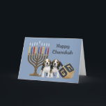 Beagle Chanoeka Kaart Menorah Dreidel1<br><div class="desc">Het herdenken van familie en vrienden tijdens het Chanoekaseizoen is een prachtige manier om contact te houden met de mensen waar je van houdt en waar je om geeft. Ik heb met liefde en zorg een Chanoekaartje voor honden gemaakt en ik ben er zeker van dat iedereen die van honden...</div>