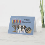 Beagle Chanukah Card Menorah Dreidel1 Feestdagen Kaart<br><div class="desc">Het herdenken van familie en vrienden tijdens het Chanoekaseizoen is een prachtige manier om contact te houden met de mensen waar je van houdt en waar je om geeft. Ik heb met liefde en zorg een Chanoekaartje voor honden gemaakt en ik ben er zeker van dat iedereen die van honden...</div>