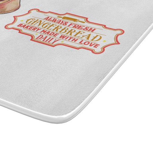 Beagle Chef Baking Gingerbread Snijplank (Hoek)