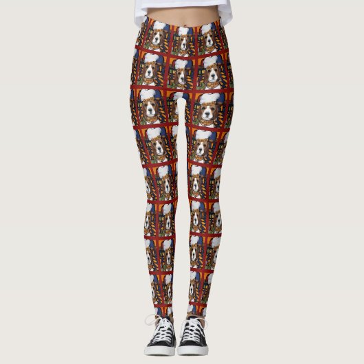 Beagle Chef Leggings (Voorkant)