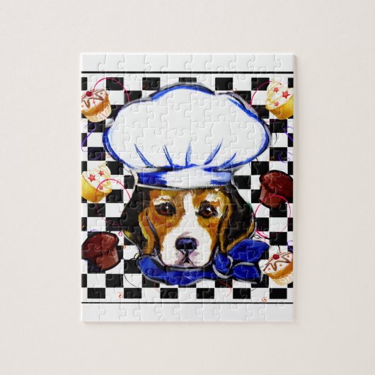 BEAGLE CHEF LEGPUZZEL (Verticaal)