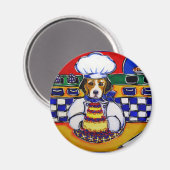 Beagle Chef Magneet (Voorkant / Achterkant)