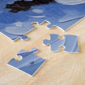 Beagle Christmas Boat Holiday Legpuzzel (Zijkant)