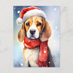 Beagle Christmas Briefkaart
