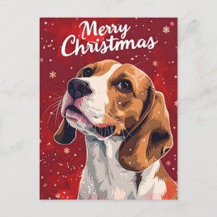 Beagle Christmas Briefkaart