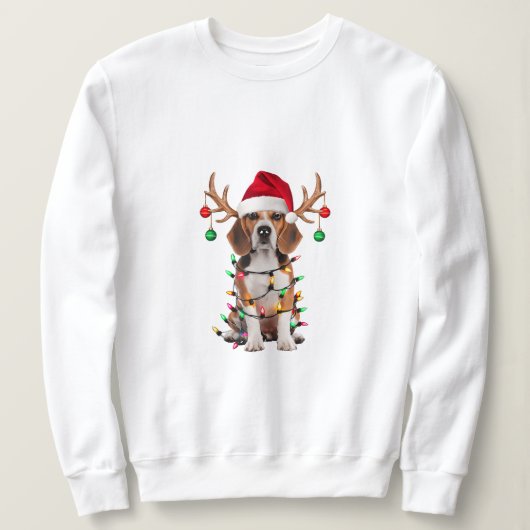 Beagle Christmas Cheer Trui (Design voorkant)
