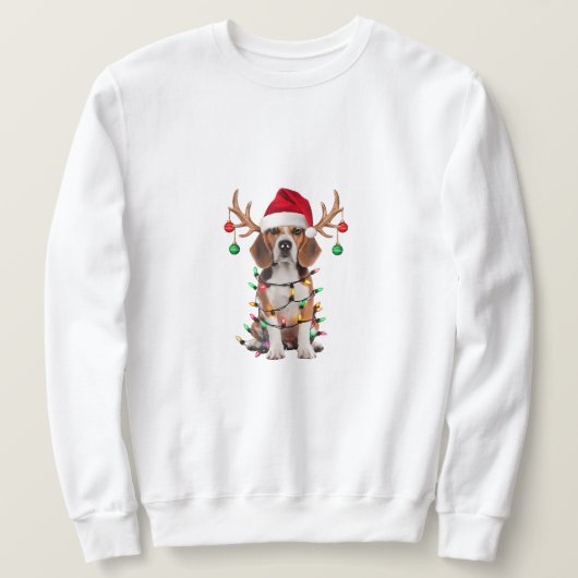 Beagle Christmas Cheer Trui (Design voorkant)