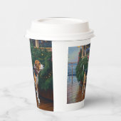 Beagle Christmas Cruise: Pawsome Holiday Delight Papieren Bekers (Links)