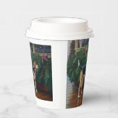 Beagle Christmas Cruise: Pawsome Holiday Delight Papieren Bekers (Rechts)