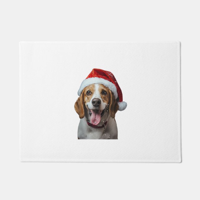 Beagle Christmas Deurmat (Voorkant)