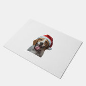 Beagle Christmas Deurmat (Schuin)
