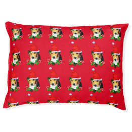 Beagle Christmas Hondenbed