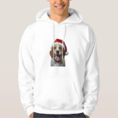 Beagle Christmas Hoodie (Voorkant)