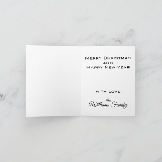 Beagle Christmas Kaart (Binnen)