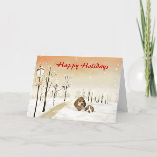 Beagle Christmas Kaart Urban