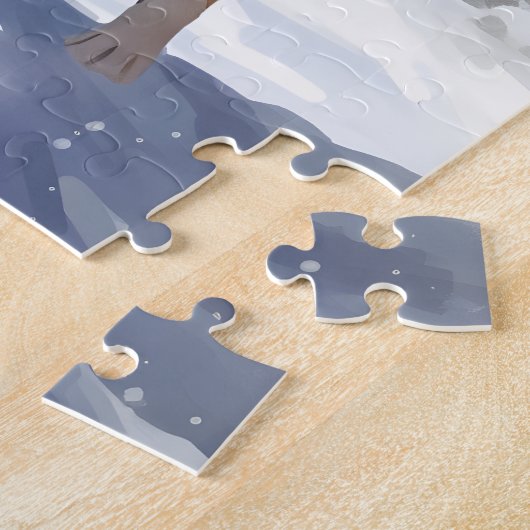 Beagle Christmas Legpuzzel (Zijkant)