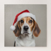 Beagle Christmas Legpuzzel (Verticaal)