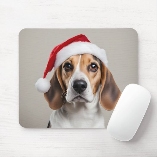Beagle Christmas Muismat (Met muis)