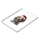 Beagle Christmas Notitieboek (Linkerzijde)