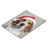 Beagle Christmas Notitieboek (Linkerzijde)