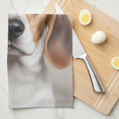 Beagle Christmas Theedoek (Quarter Fold)