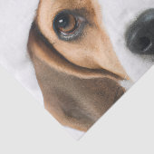 Beagle Christmas Tissuepapier (Detail)