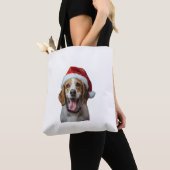 Beagle Christmas Tote Bag (Dichtbij)