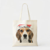 Beagle Christmas Tote Bag (Voorkant)