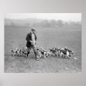 Beagle Club, 1914 Poster (Voorkant)