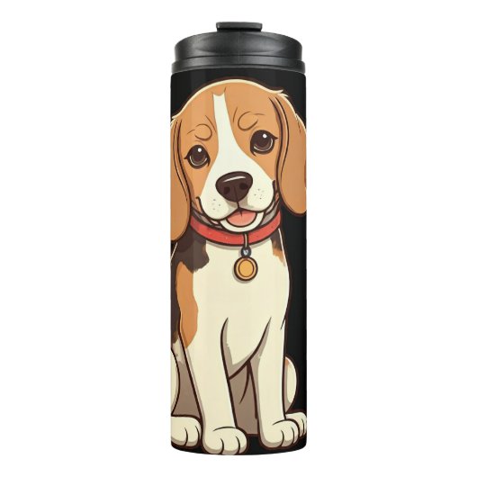 Beagle Coffee Tumbler Thermosbeker (Voorkant)
