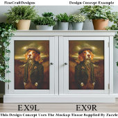 Beagle Country Gentleman Landscape EX9R Decoupage Tissuepapier