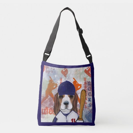 Beagle Crossbody Tas (Voorkant)