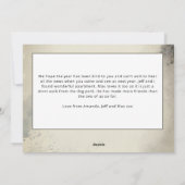 Beagle Custom Season Greetings Feestdagenkaart (Achterkant)