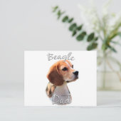Beagle Dad 2 Briefkaart (Staand voorkant)