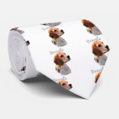 Beagle Dad 2 Stropdas (Opgerold)