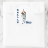 Beagle Dad 4 - Sticker (Tas)